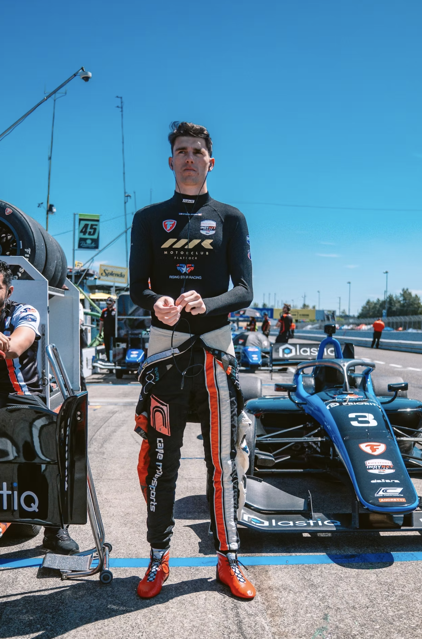 RISING STAR RACING AND SIMPLIFY TO SPONSOR MICHAEL D’ORLANDO FOR THE REMAINING TWO INDY NXT BY FIRESTONE RACES IN 2025