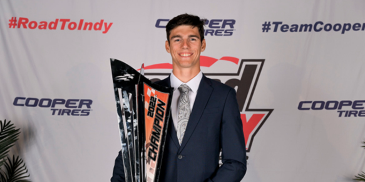 Michael d’Orlando wins the USF2000 Championship in Portland