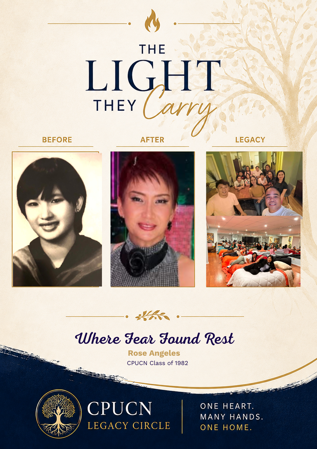 Where Fear Found Rest | Rose Angeles, CPUCN Class 1982