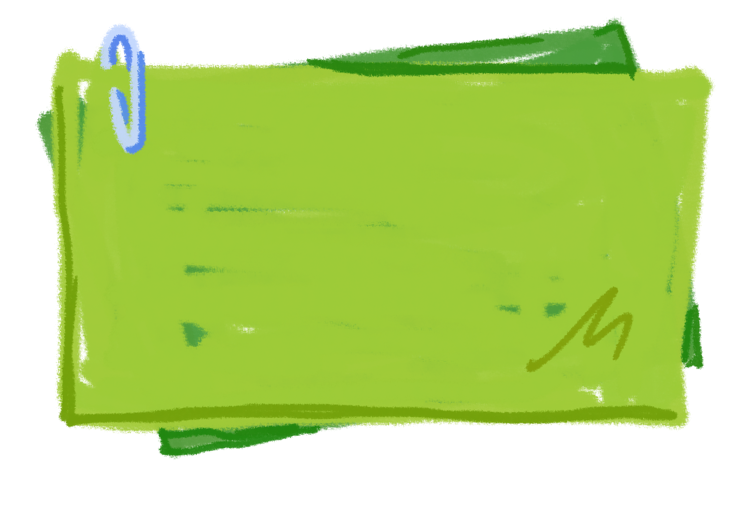 A green and white schedule chart with the days of the week listed in columns and time slots in rows, resembling a weekly timetable or calendar.