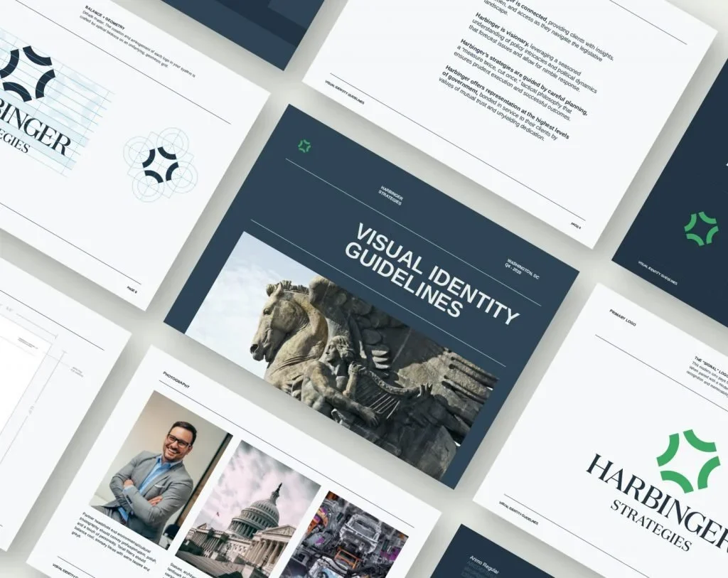 Harbinger Strategies - Brand and Web Design