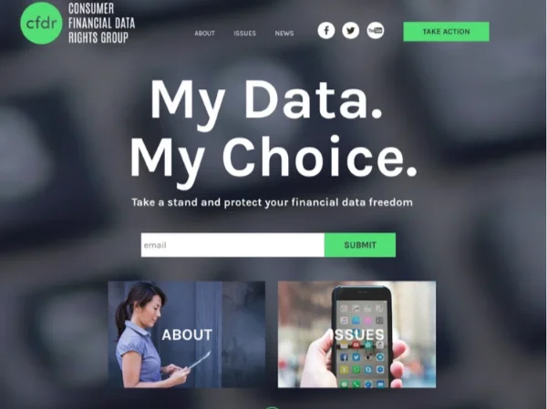 Consumer Financial Data Rights (CFDR) - Brand and Web Design
