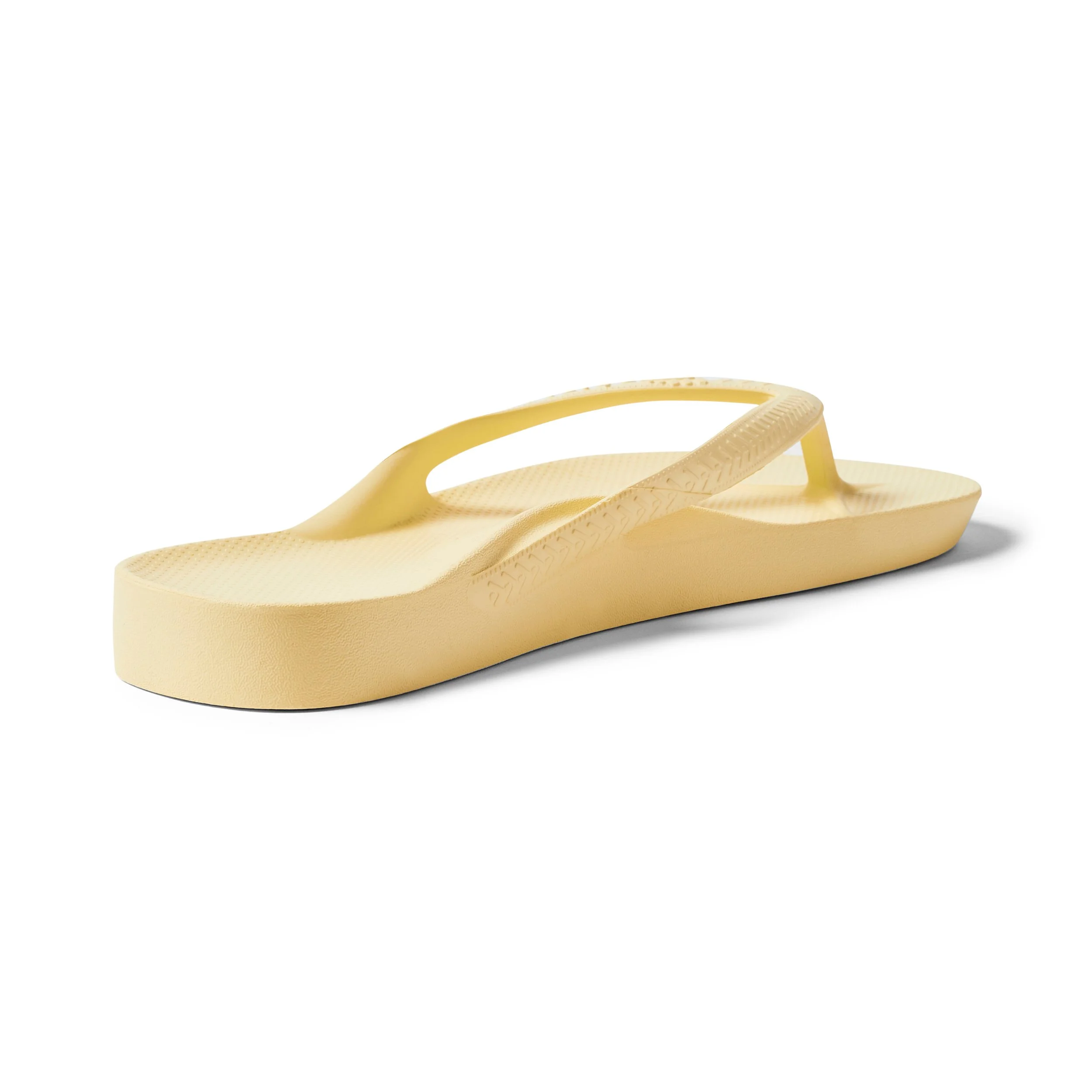 Archies arch support thongs Lemon back 3_4.jpg