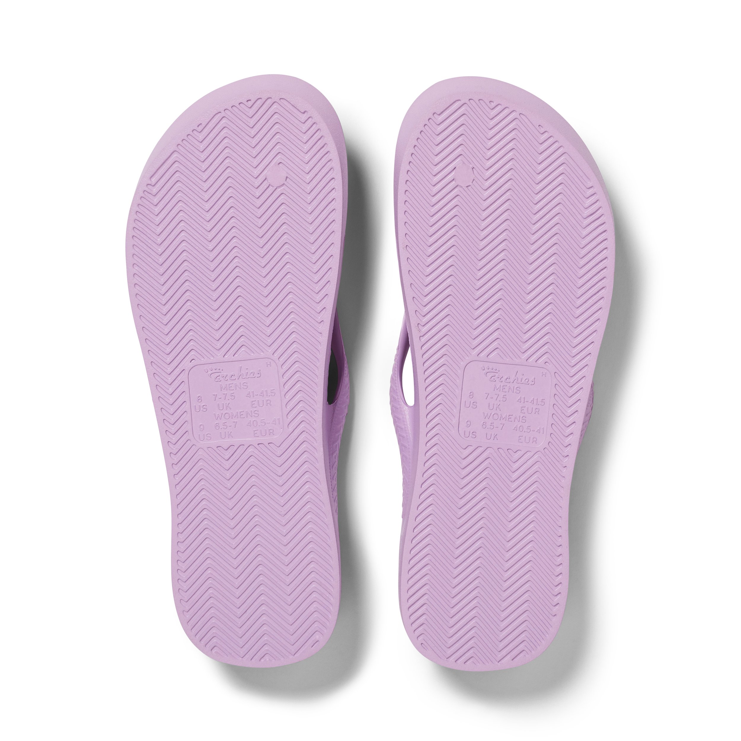 Archies arch support thongs Lilac bottom.jpg