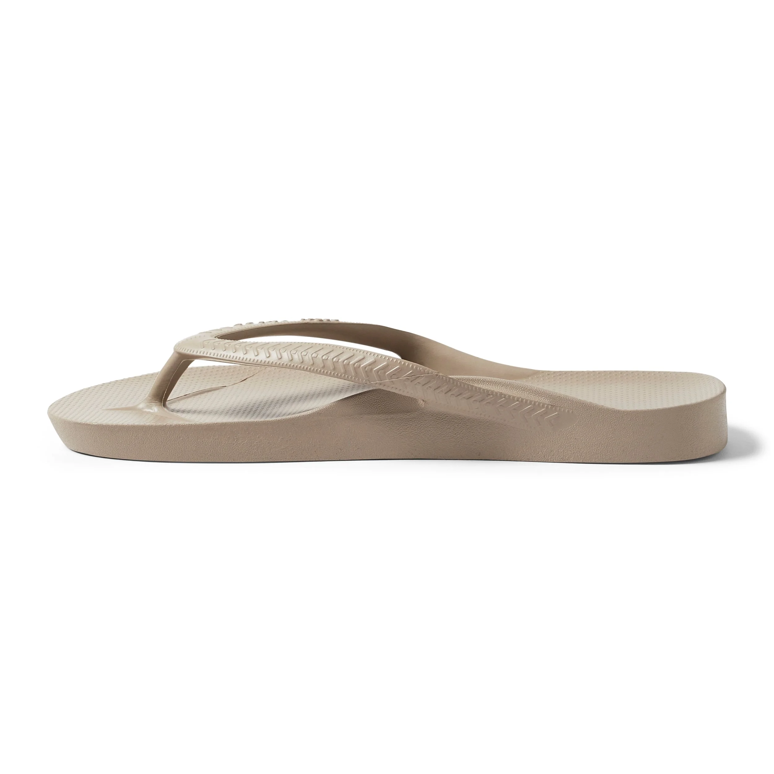 Arch Support Thongs in Taupe