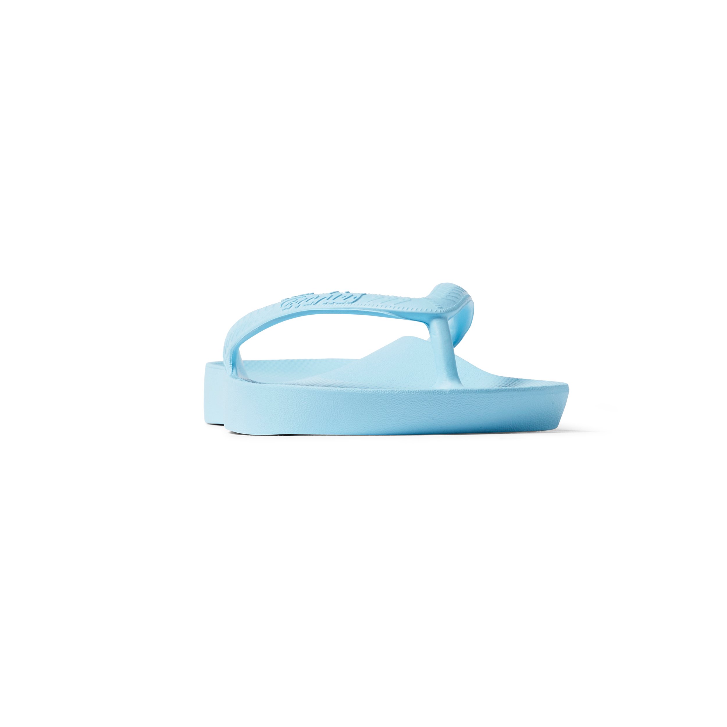Archies arch support thongs Sky Blue front.jpg