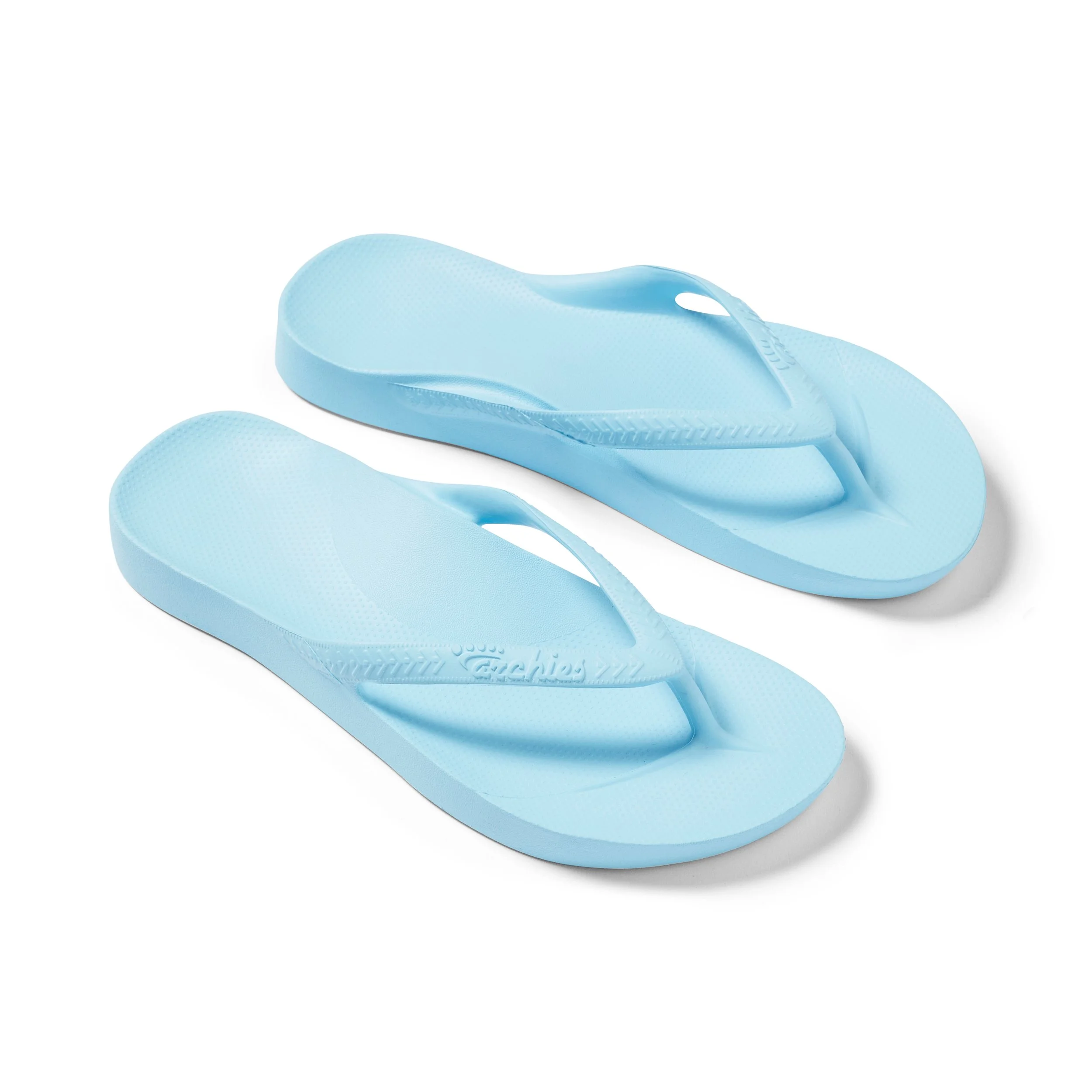 Archies arch support thongs Sky Blue top 3_4.jpg