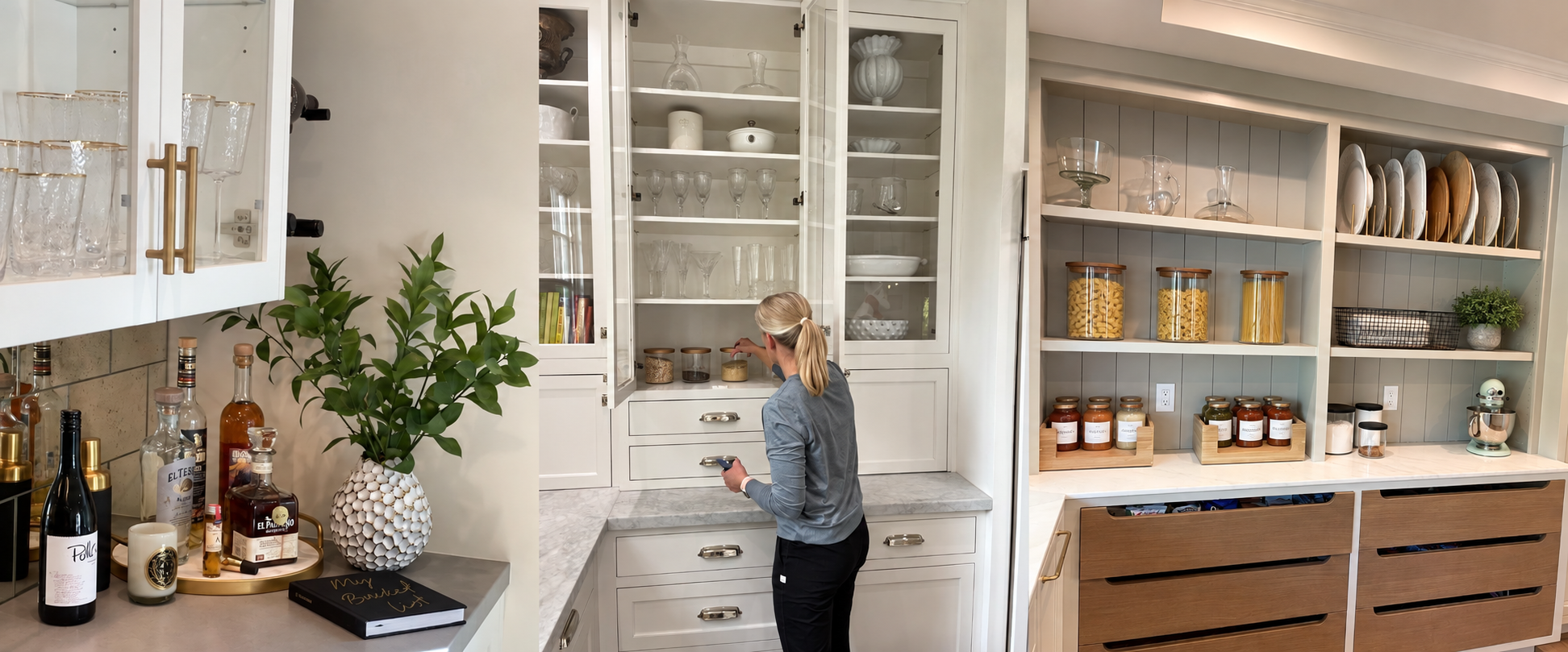 Organized Spaces Kitchen Organized in Los Gatos
