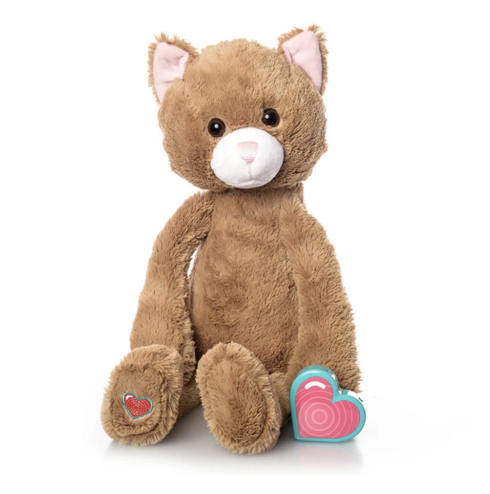 Vintage Kitty Heartbeat Bear