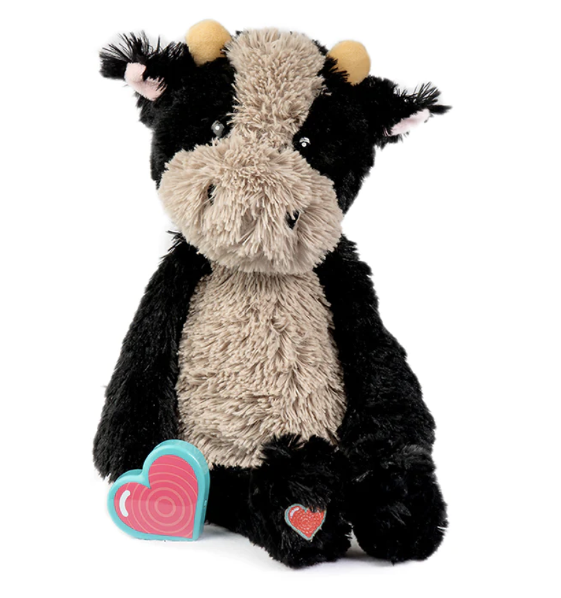Vintage Cow Heartbeat Bear