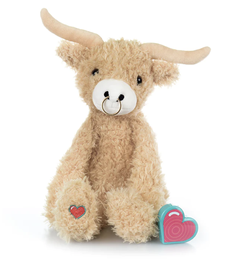 Longhorn Bull Heartbeat Bear