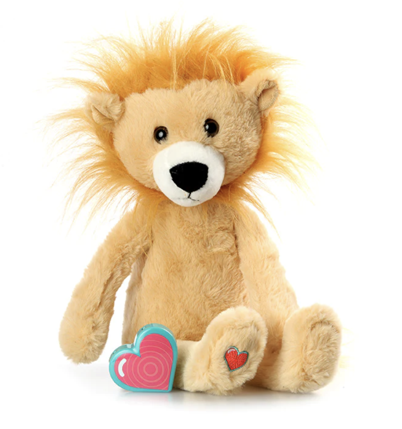 Vintage Lion Heartbeat Bear