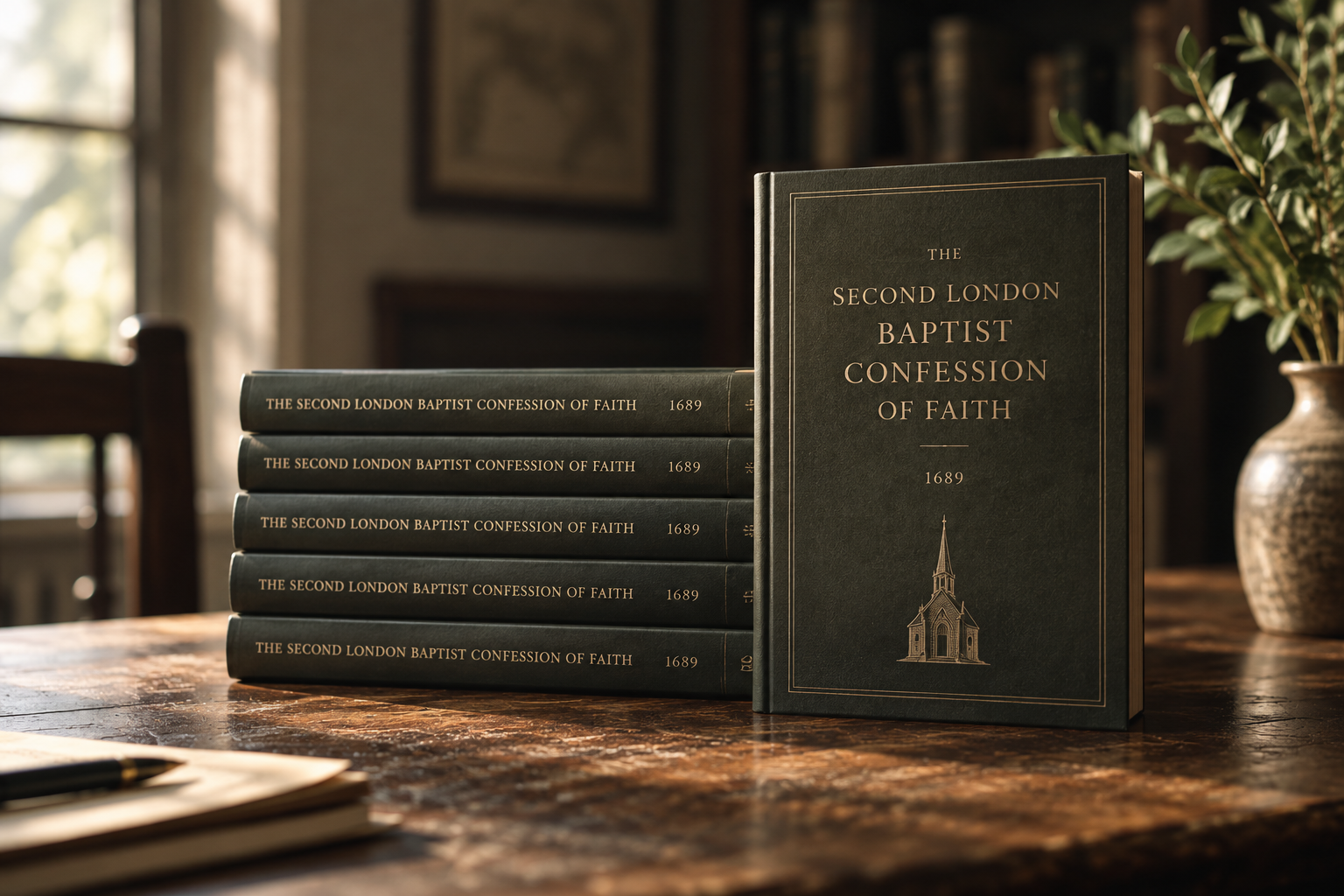 An image of The Second London Baptist Cofession of Faith.