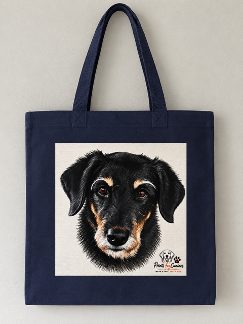Custom Pet Portrait Tote Bag