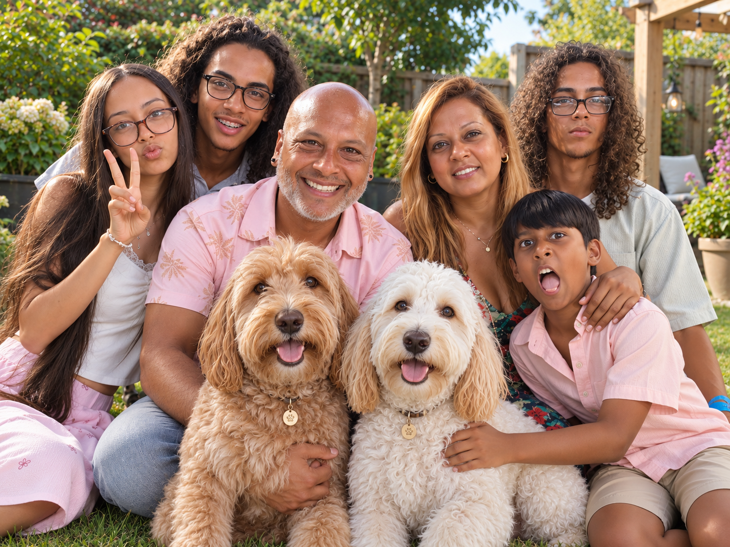 The full fam.