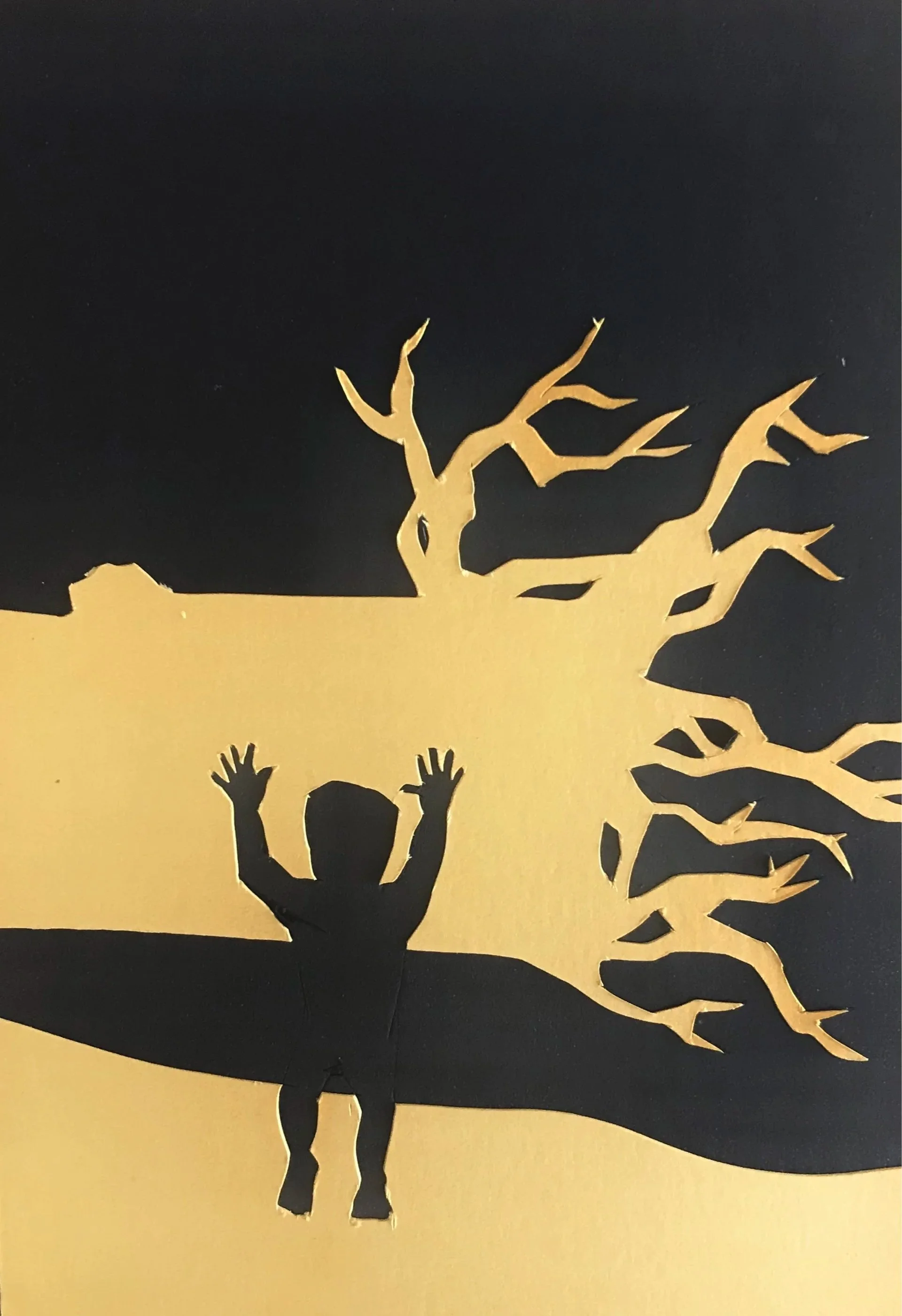 Kintaro, the Golden Boy Uproots the Great Tree - Japanese Legend