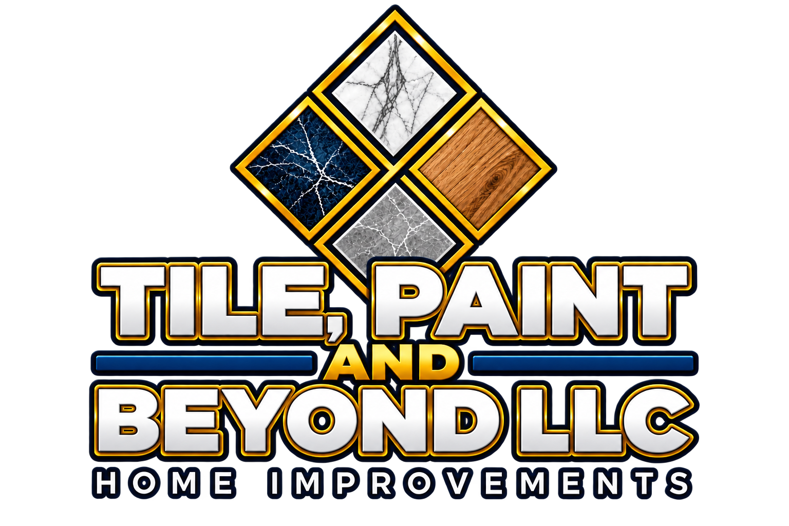 Tile, Paint and Beyond LLC Home Improvement Logo