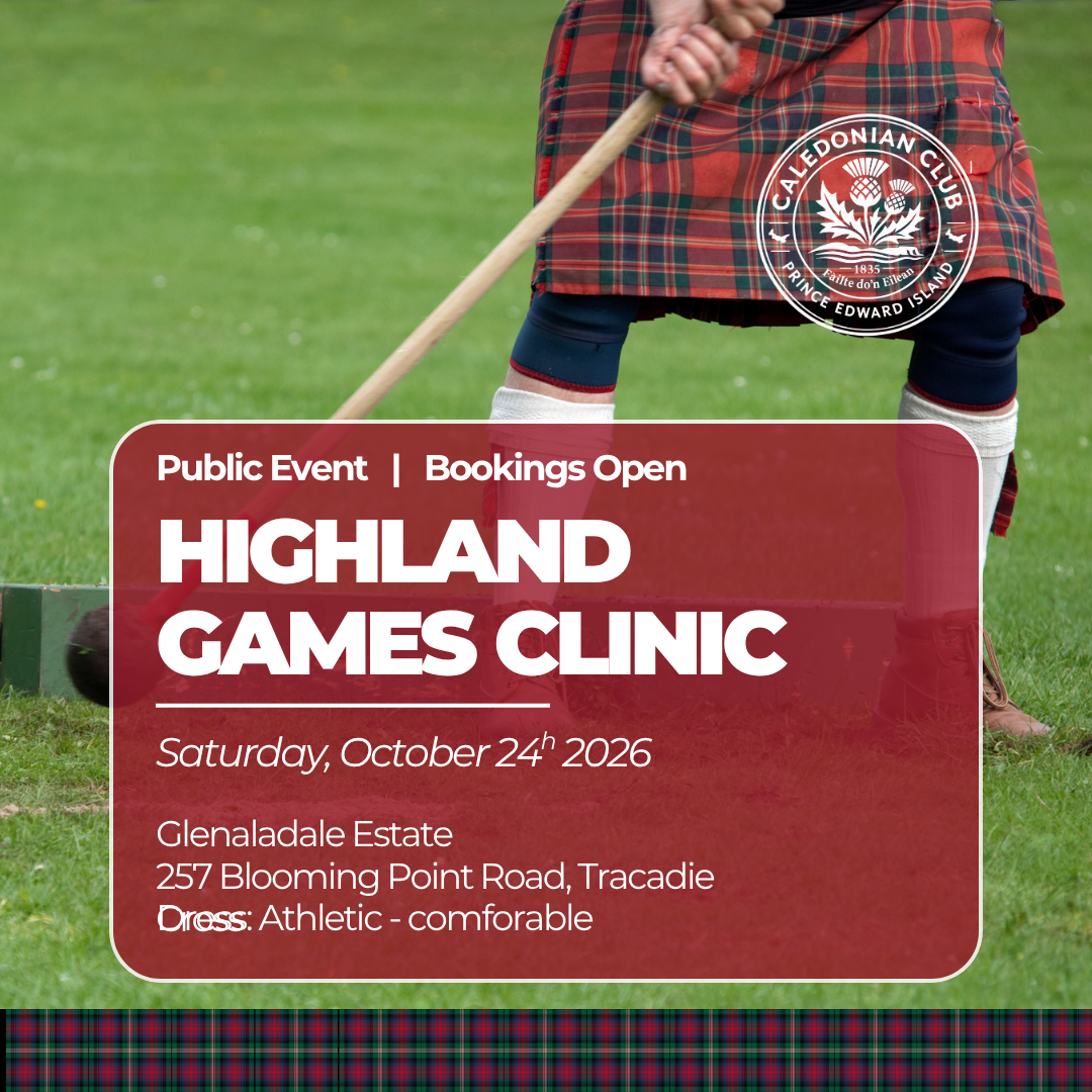 Highland Games Clinic