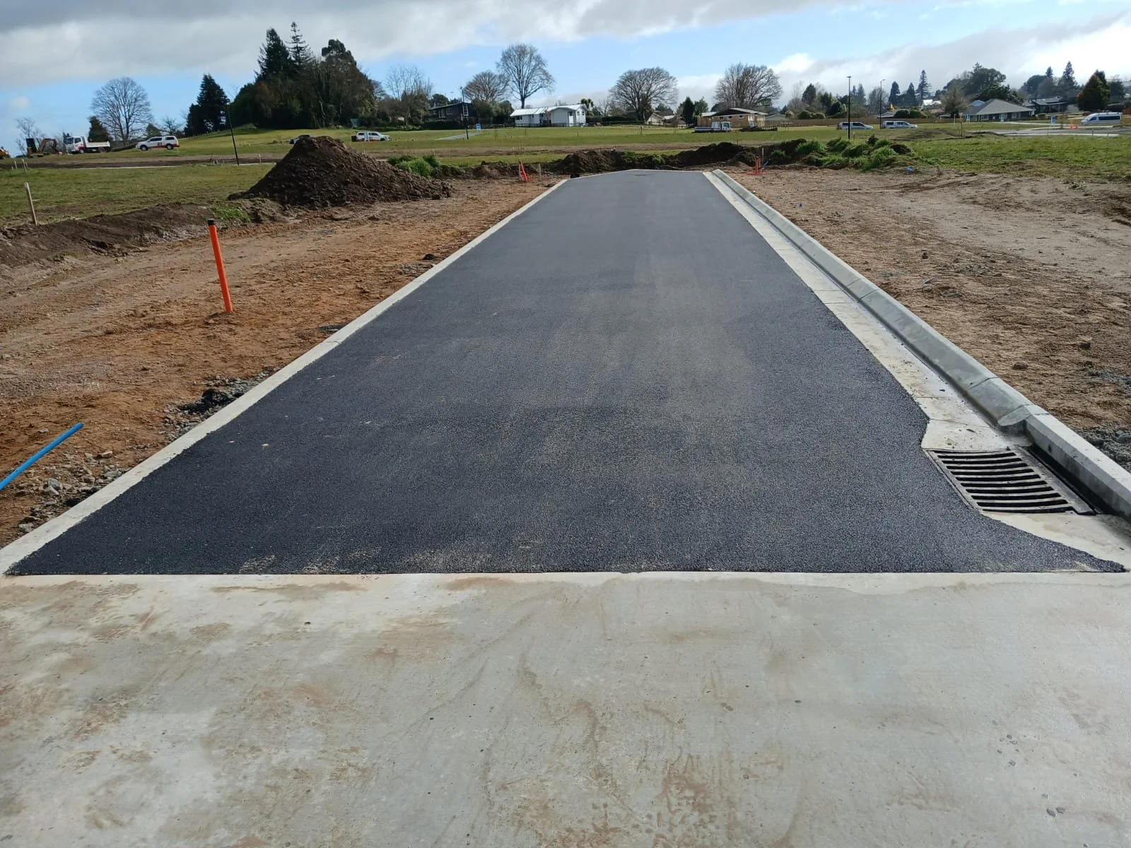 Roading, driveways, footpaths