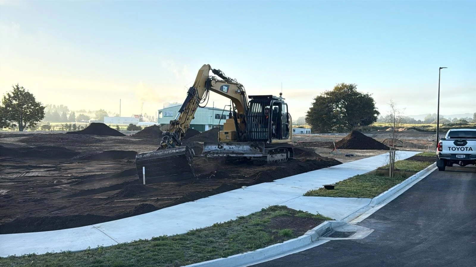 Subdivision located in strathmore park tokoroa operations Rouse Contracting LTD