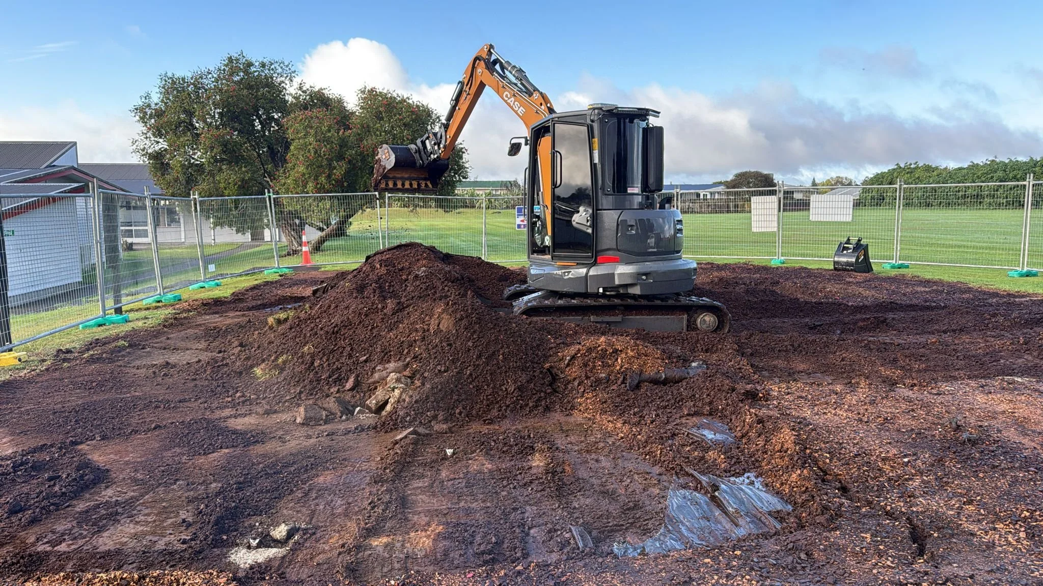 Playground development on a school by Rouse Contracting LTD