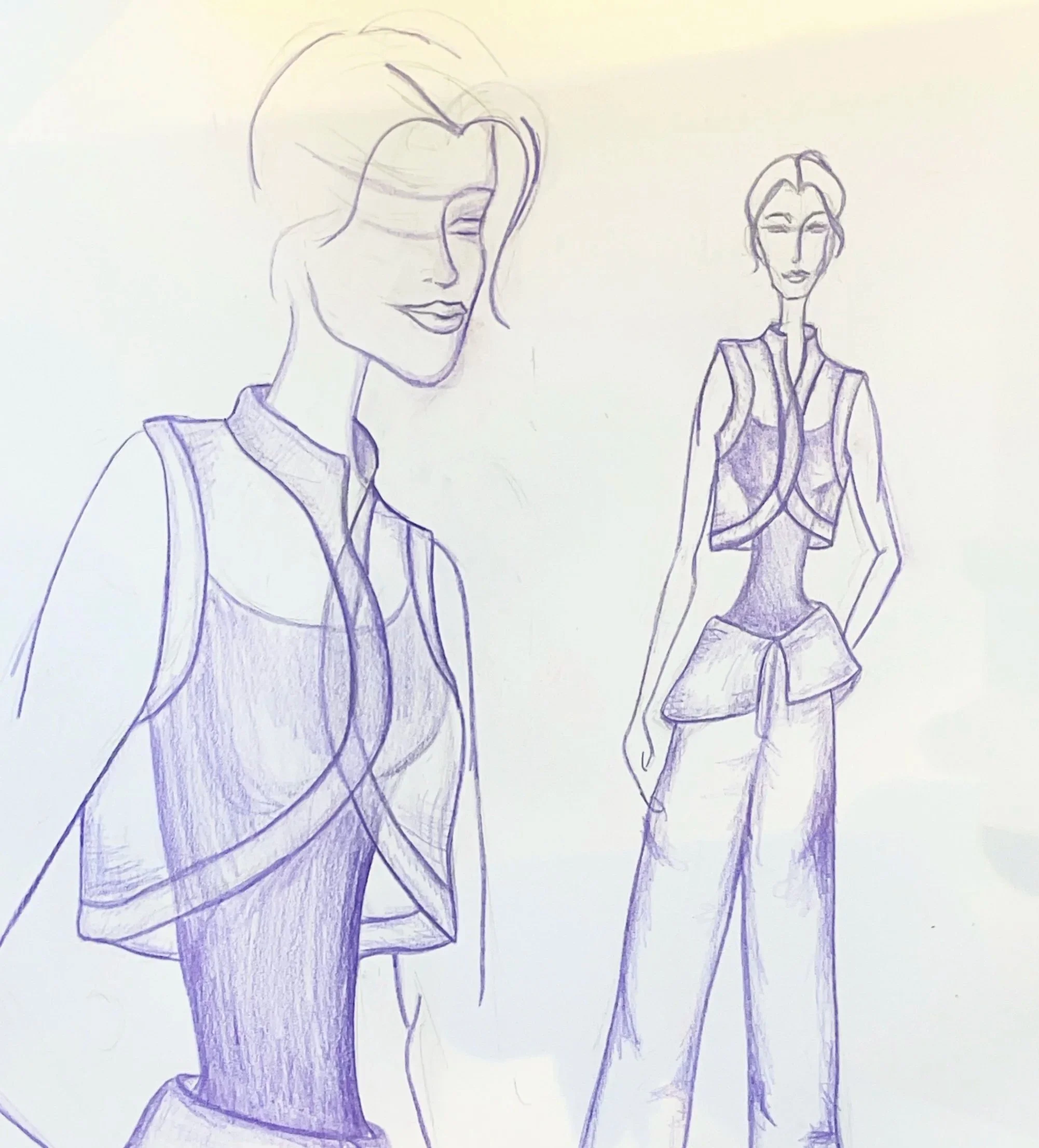 Simple Fashion Sketches