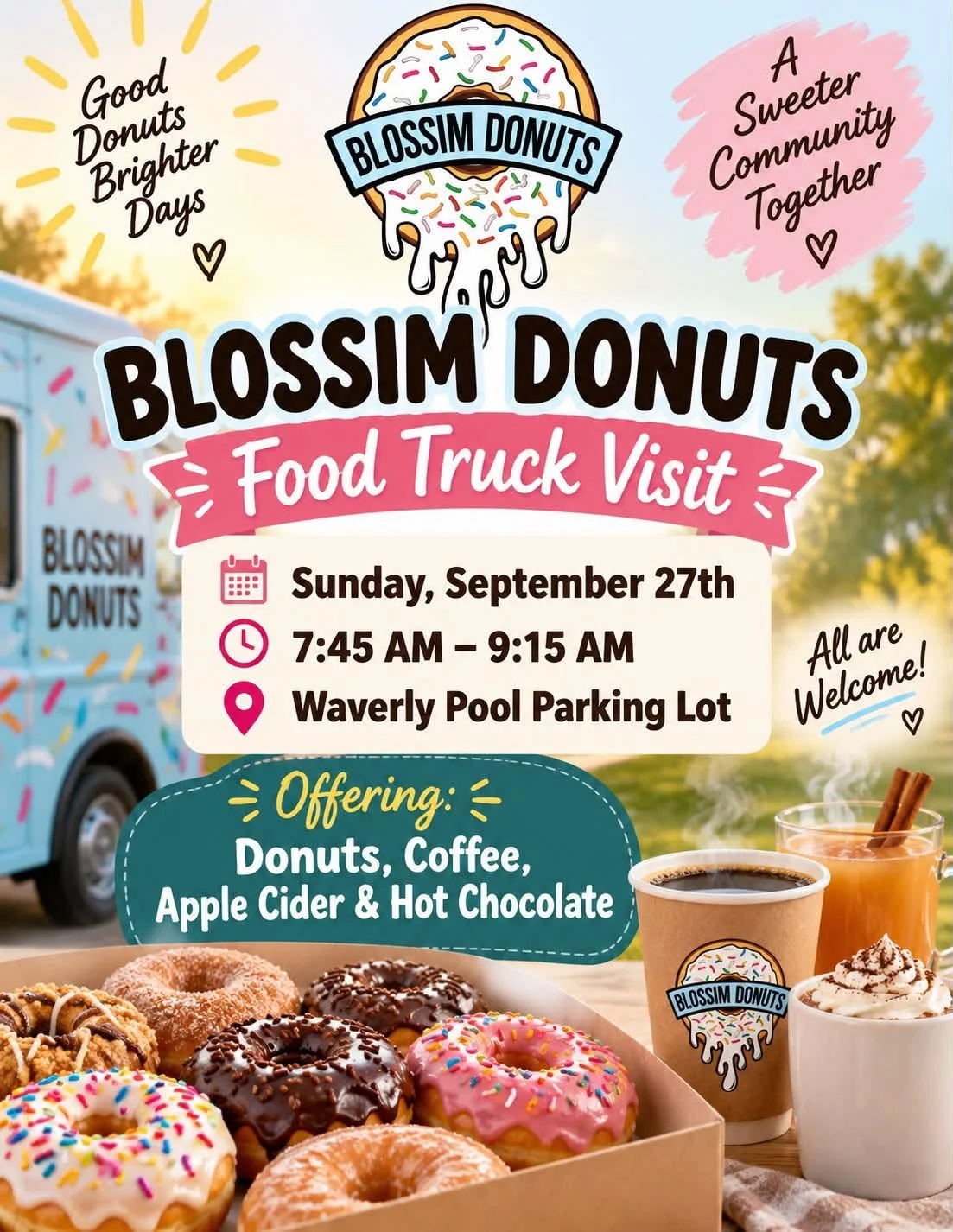 Blossim Donuts Food Truck
