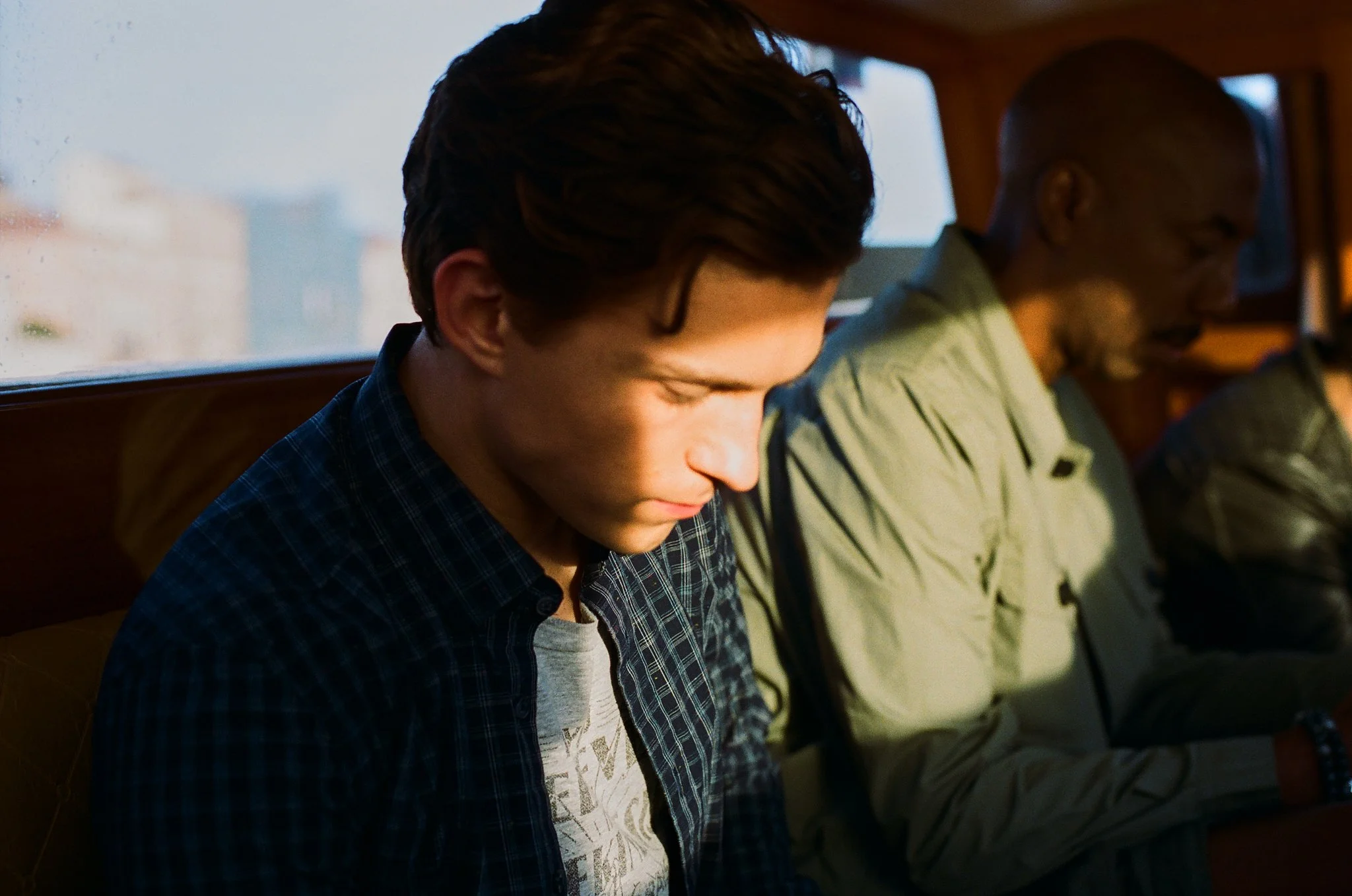 09 Tom Holland on set of Spiderman Far From Home.jpg