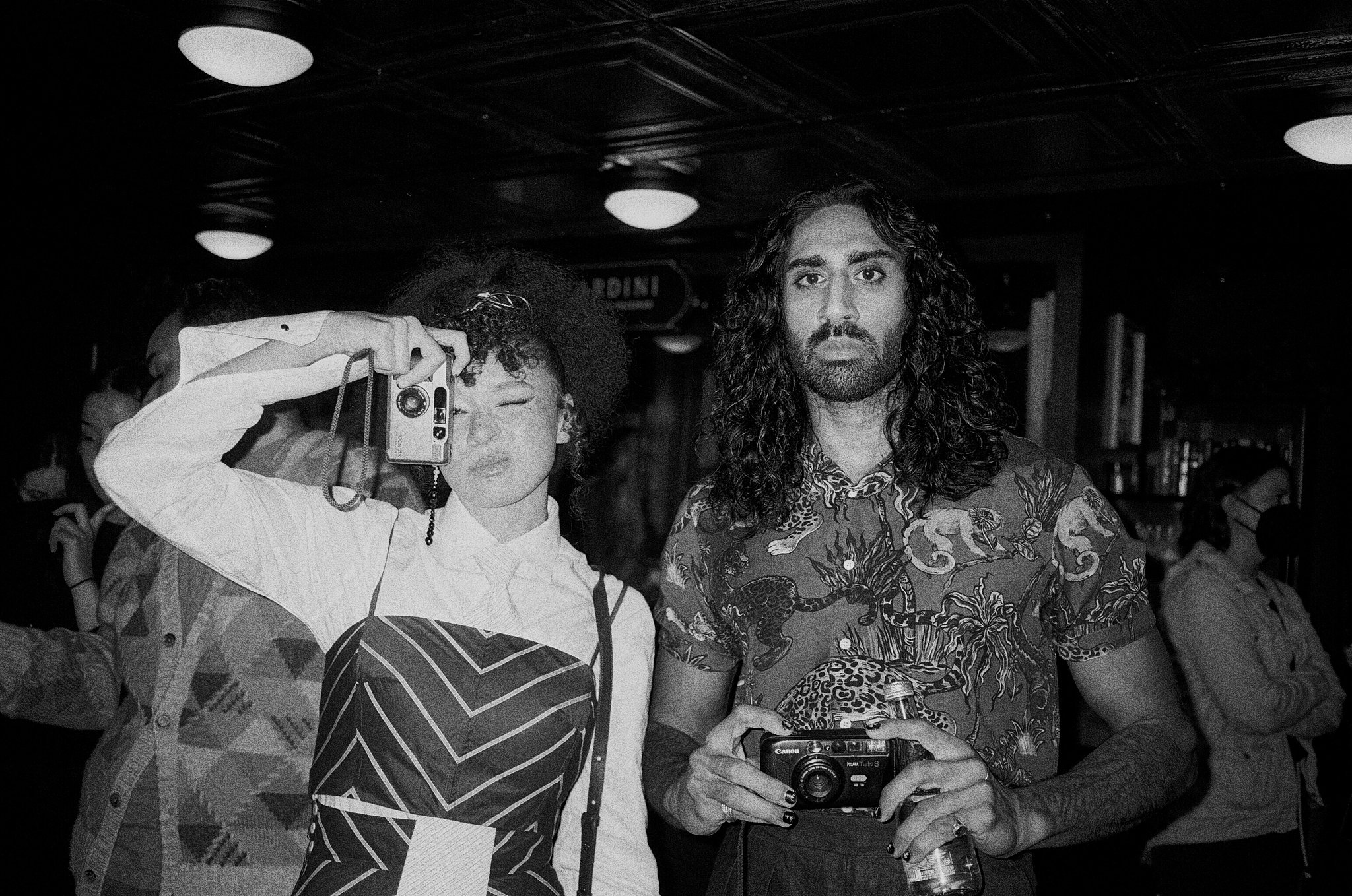 12 Erin Kellyman and Amar Chada Patel at Magic Castle for Willow.jpg