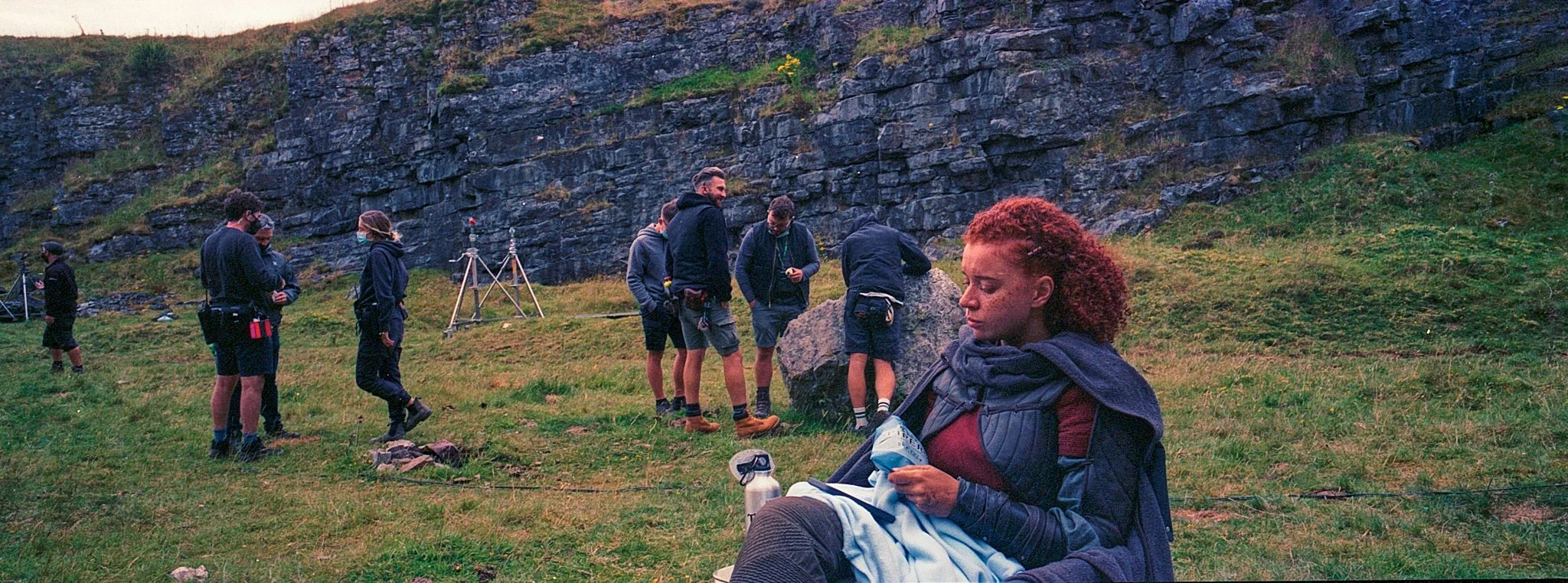 36 Erin Kellyman on set of Willow 2.jpg