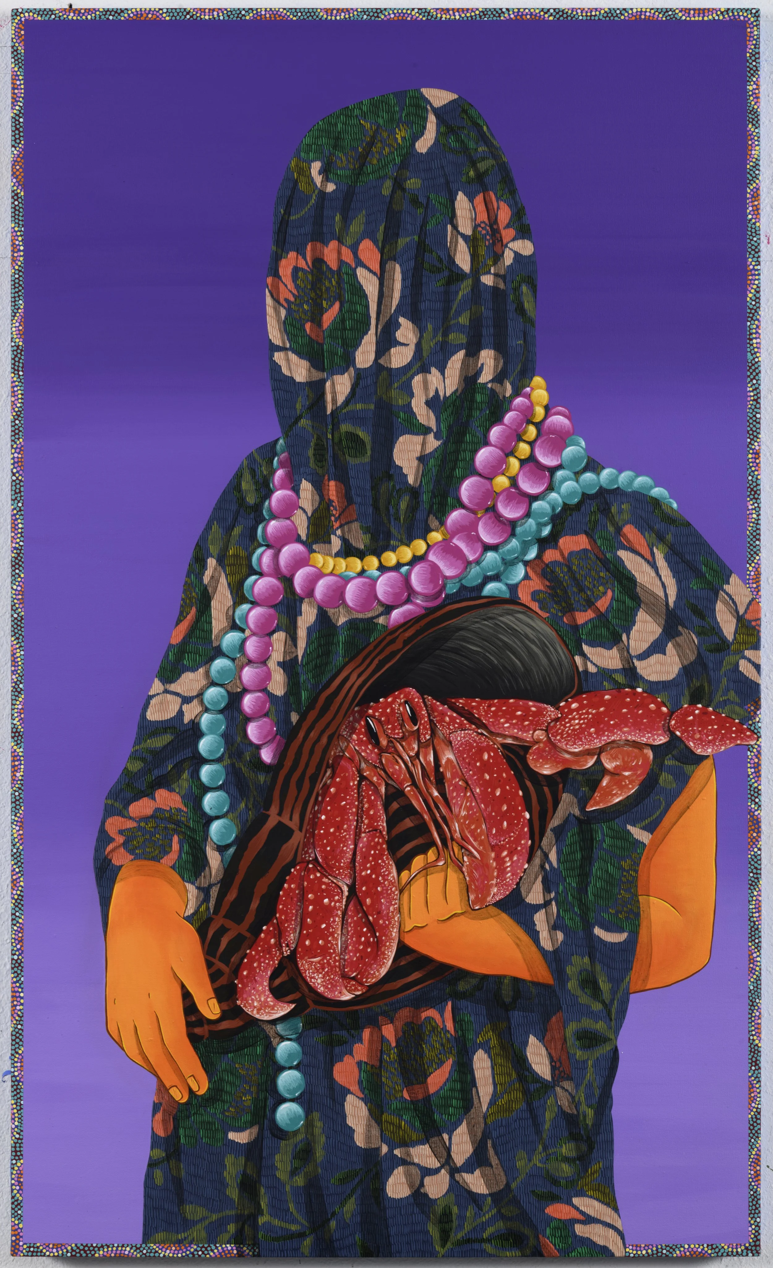 The Hermit, 2021
Acrylic on canvas
3’x5’