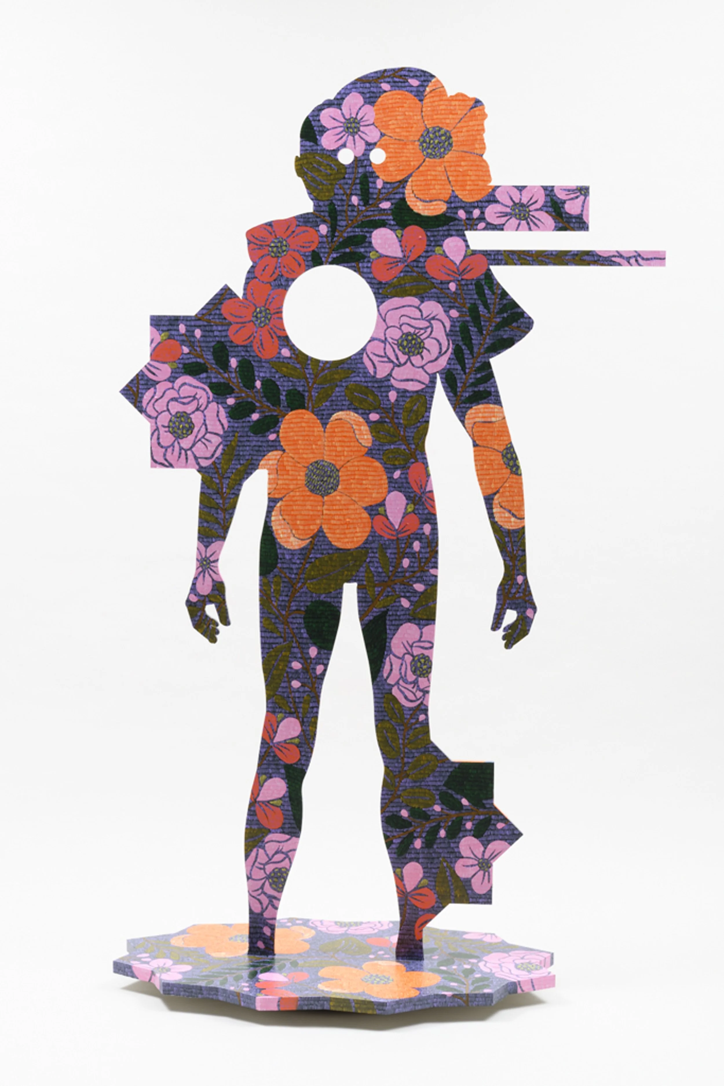 Pros and Cons, 2022
Aluminum, hardware, acrylic paint
72”x43."x 22”