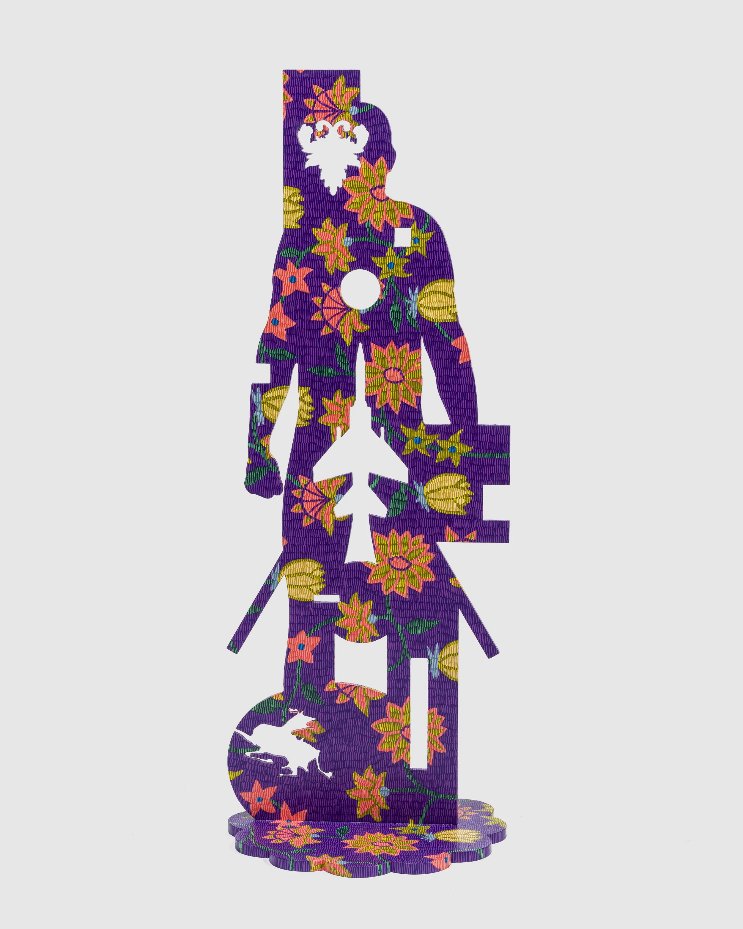 Far From Home, 2023
Acrylic, aluminum, hardware
36"x13"x13"