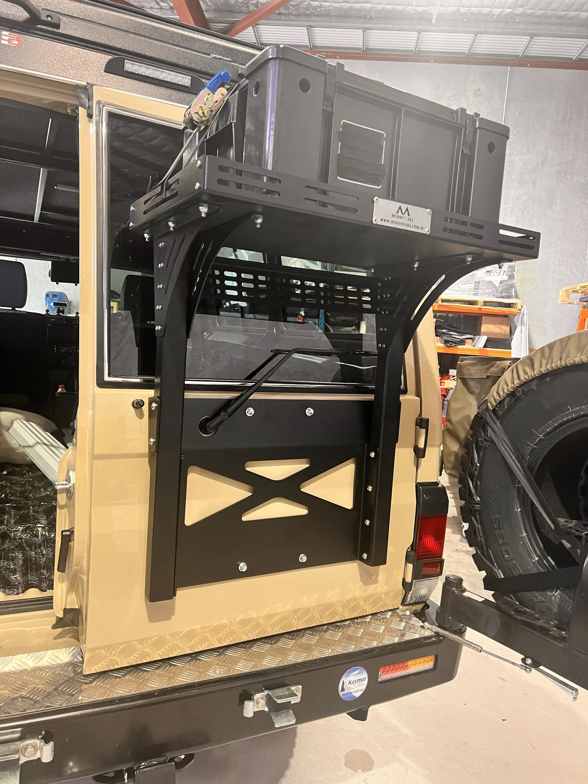 LandCruiser Barn Door Rack