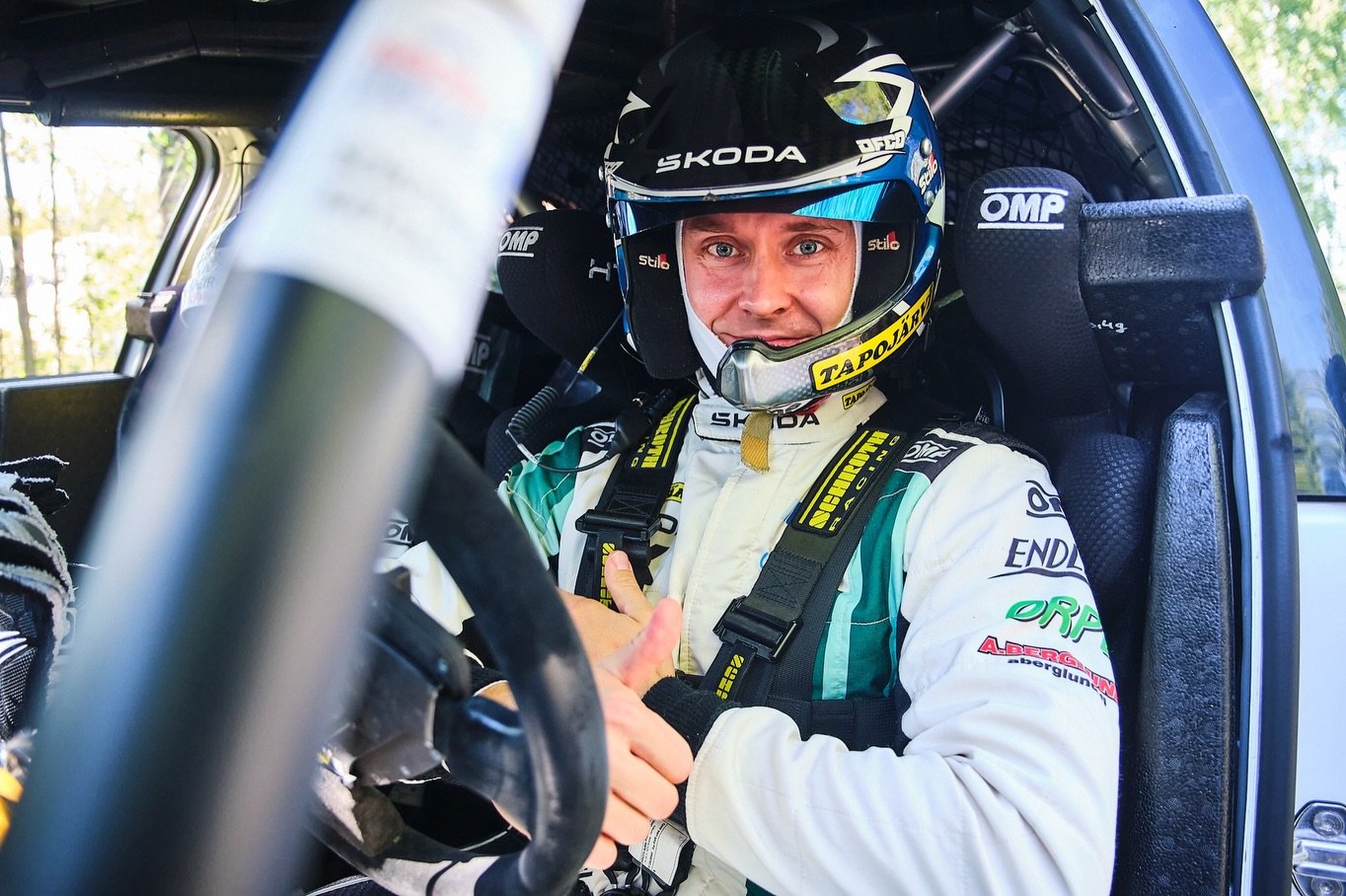 Thumbs up for thursday!👍🏼🤩 

@sectorallyfinland is officially started with the legendary Harju superspecial🙏🏼 it was great to see all the people and most unique atmosphere 👋🏼 we were 4th fastest with +0,8 gap to lead!

Tomorrow the proper finn