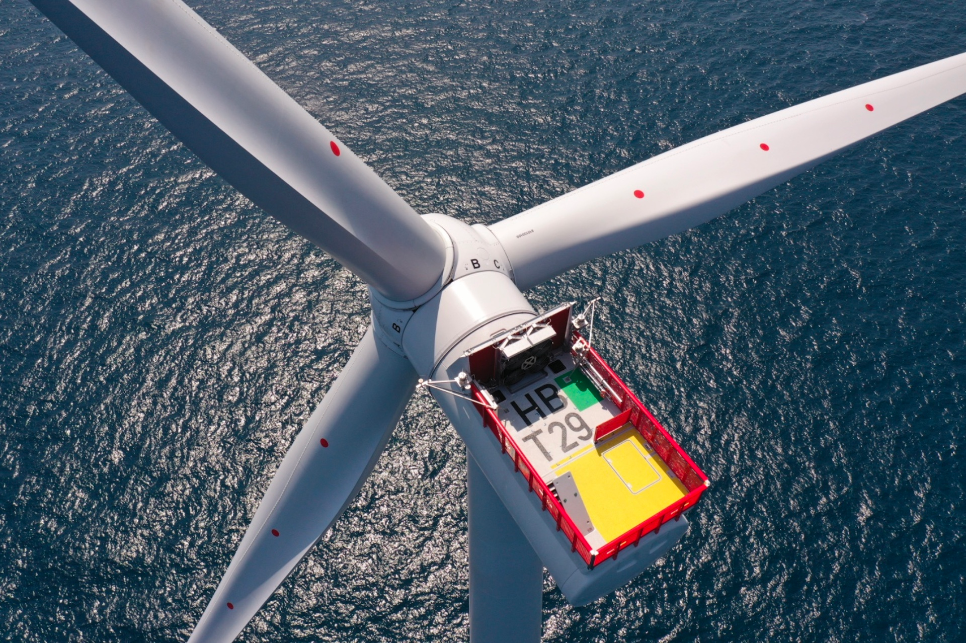 Offshore drone delivery