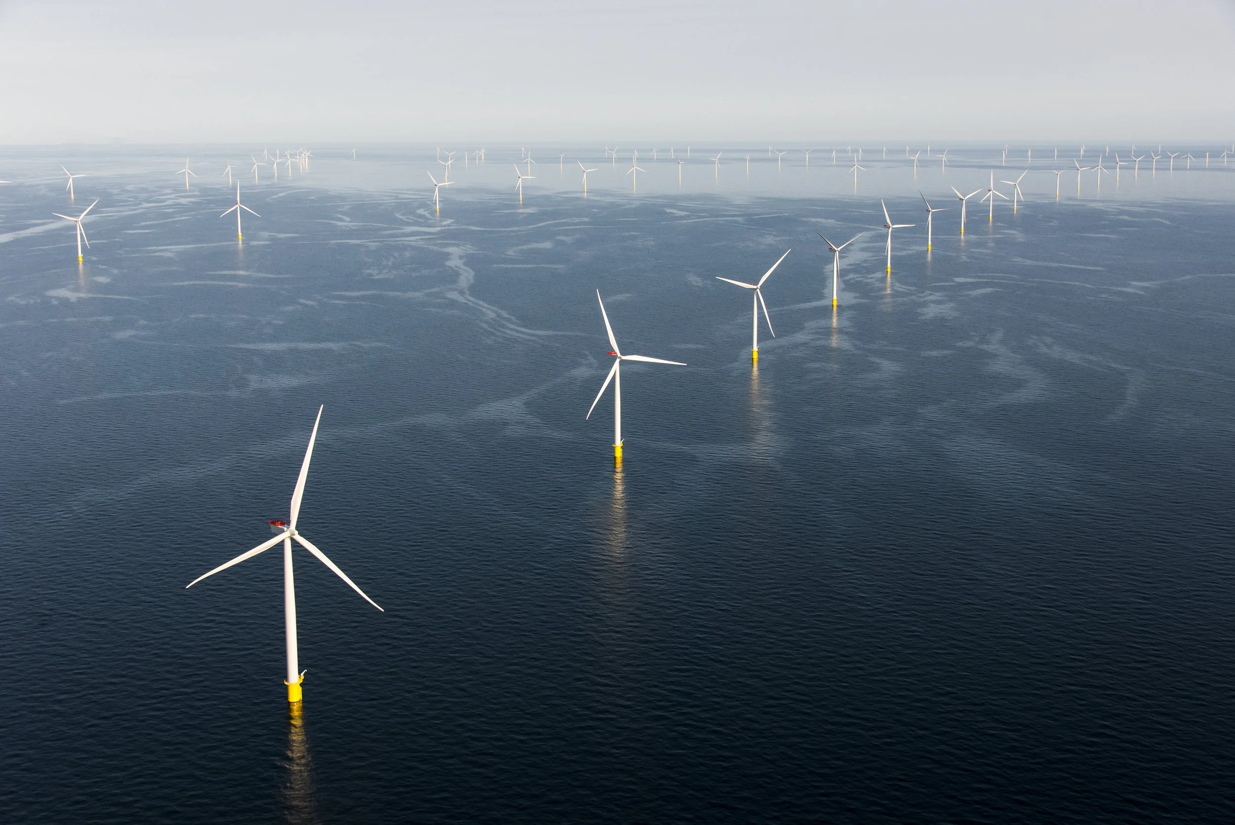 Offshore drone delivery