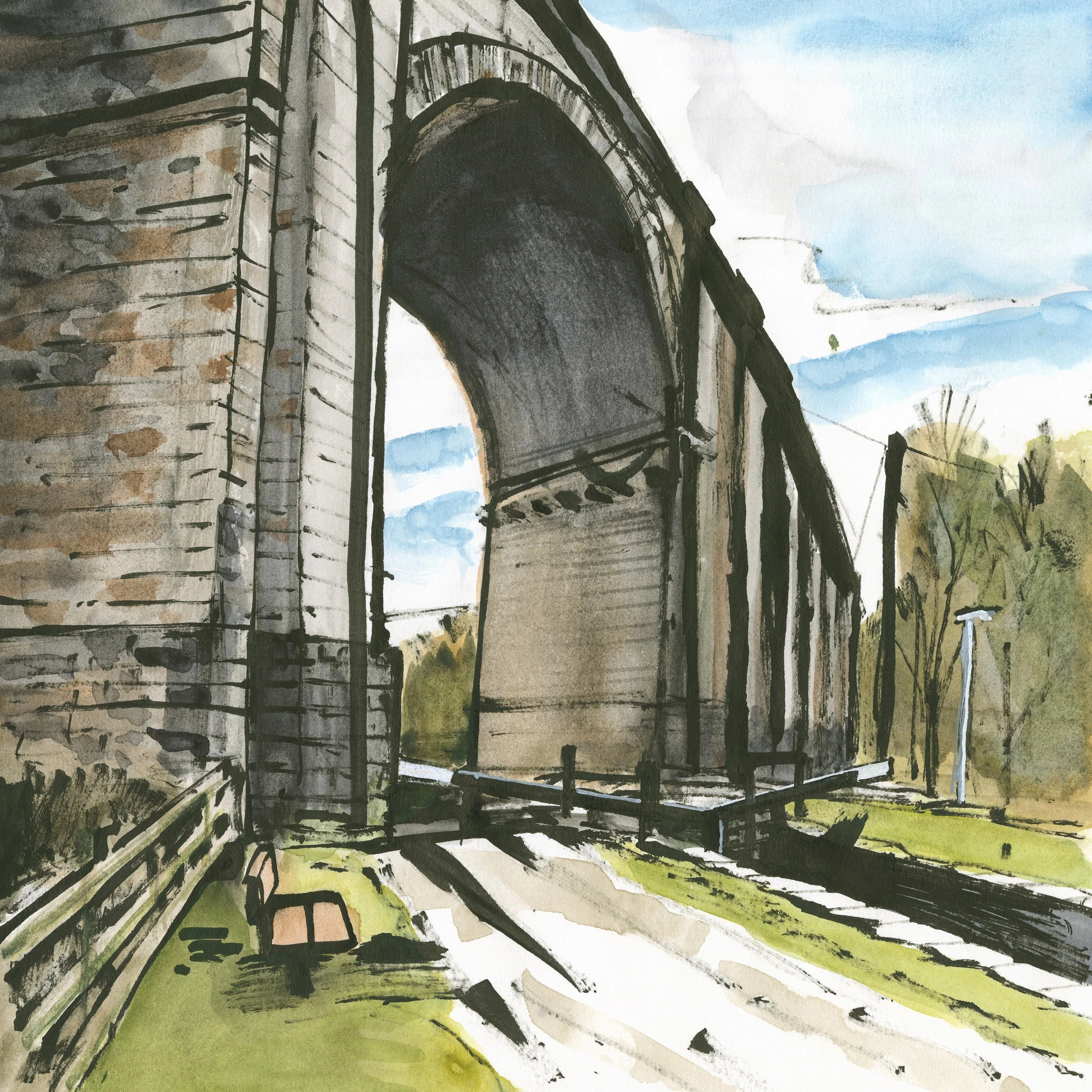 Fritz-Fitton-Art-Original-Sketch-Saddleworth-Viaduct-Dobcross.jpg
