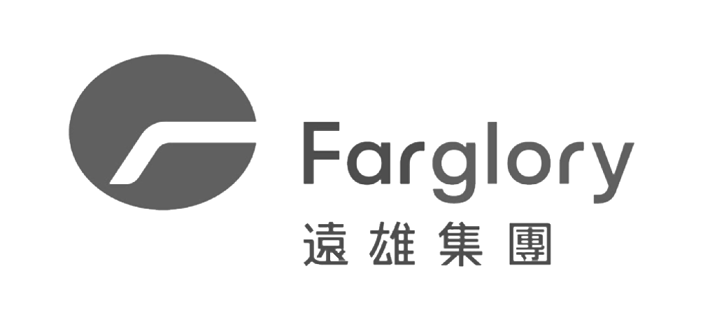 Farglory logo with Chinese characters, featuring a stylized design element.