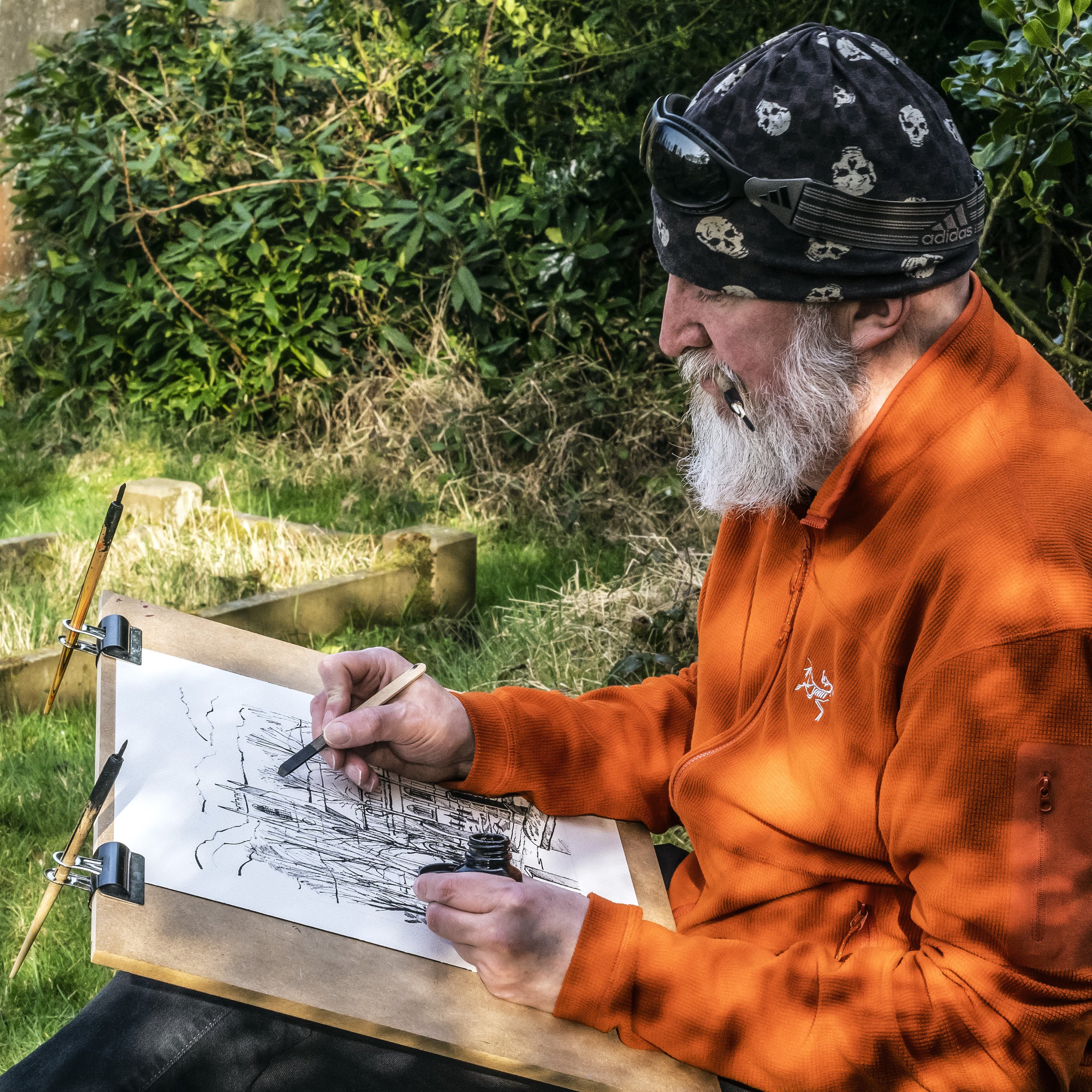 Fritz Fitton Art Sketchbooks_Fritz Sketching.jpg