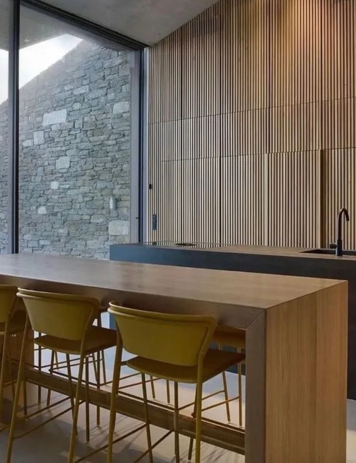 modern oak kitchen