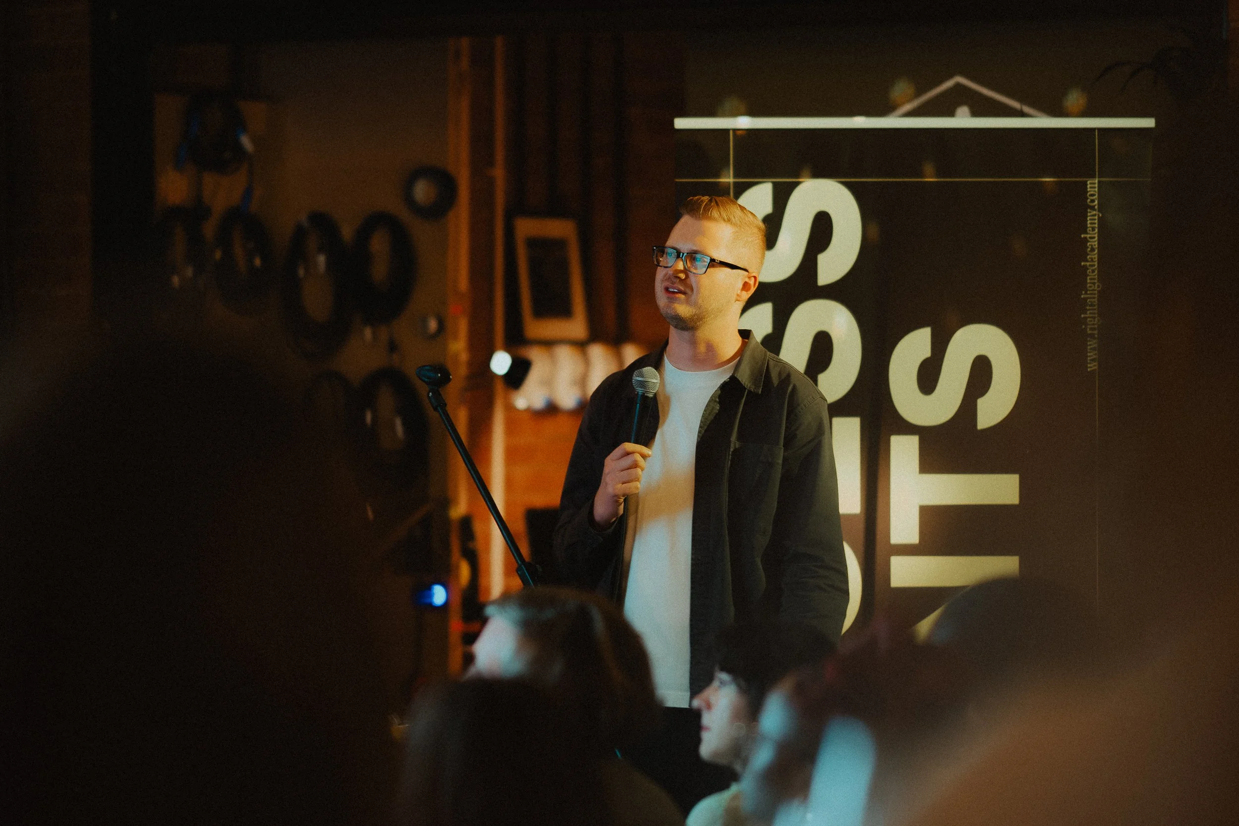 picture of someone speaking at process london