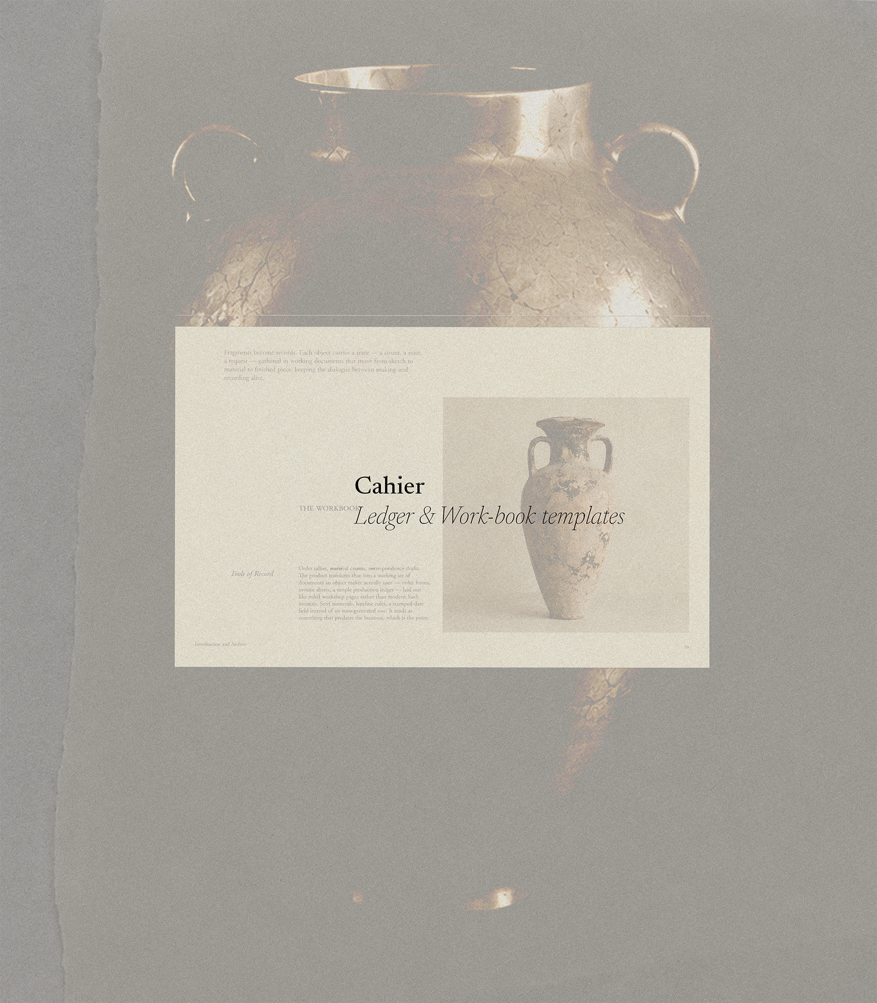 Cahier