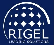 Logo di Rigel, un'azienda di soluzioni innovative