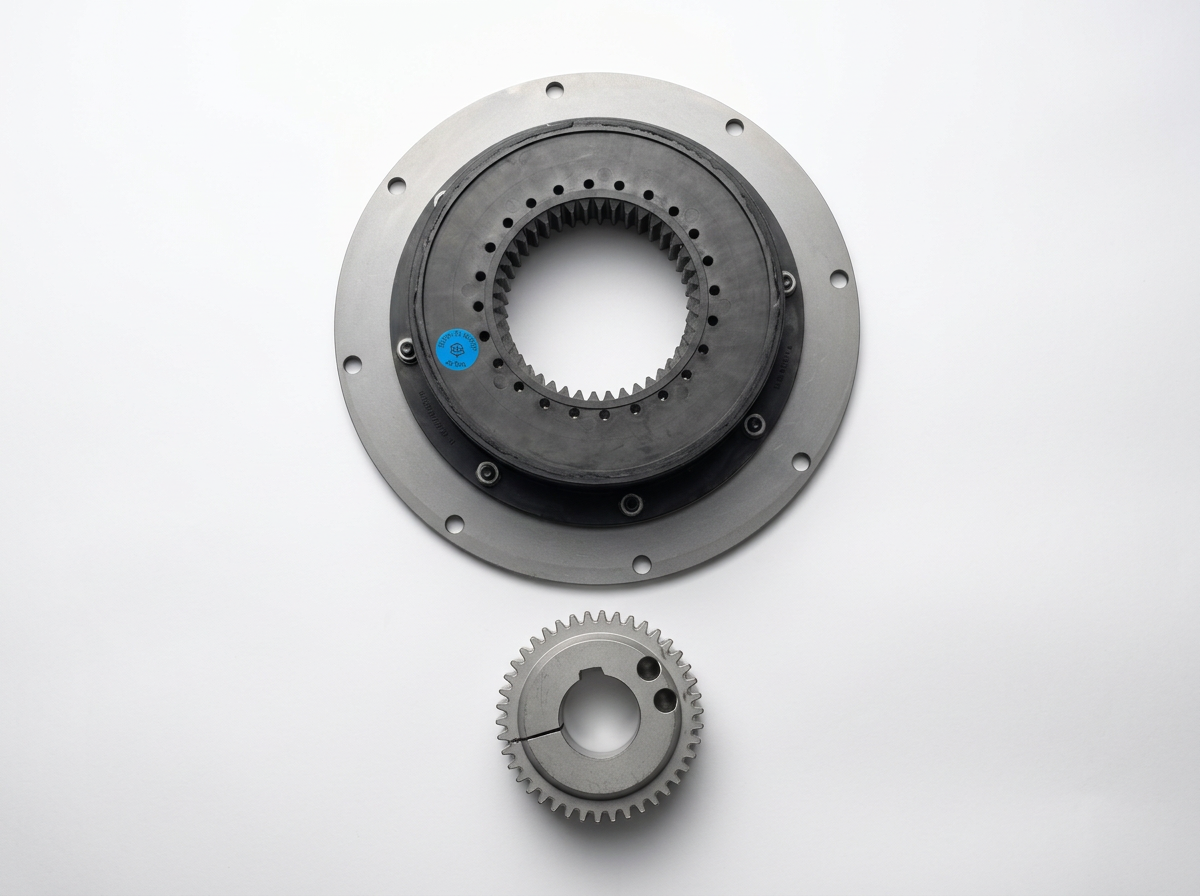 BoWex Elastic Flange and Sprocket 65 HE 10” 40SH 42 12 CC for Xylem Dewatering and Godwin Pumps