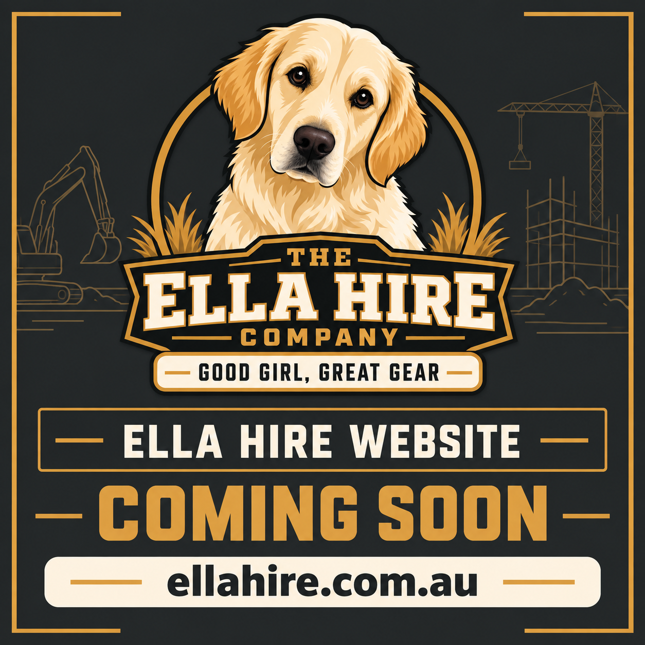 The Ella Hire Company — Ella Hire website coming soon at ellahire.com.au.