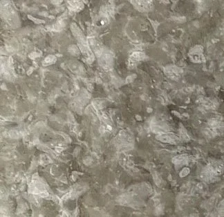 Close-up of the tiles made from recycling pharmaceutical glass waste.