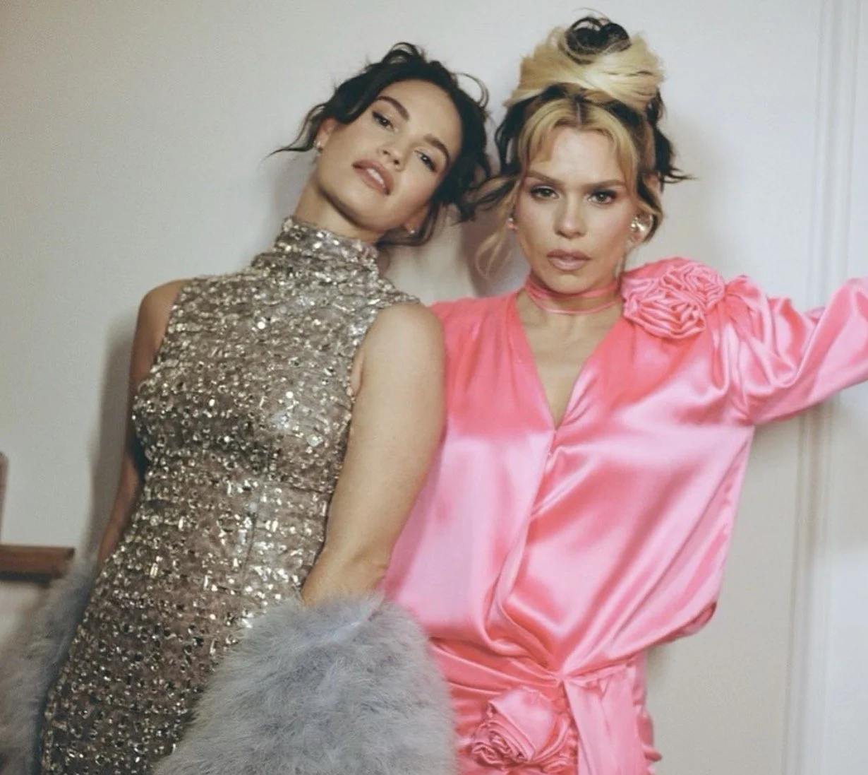 Lily James Bafta After Party