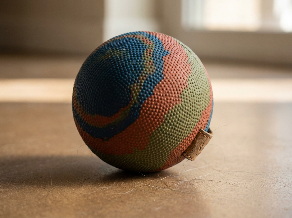 Natural Rubber Dog Ball