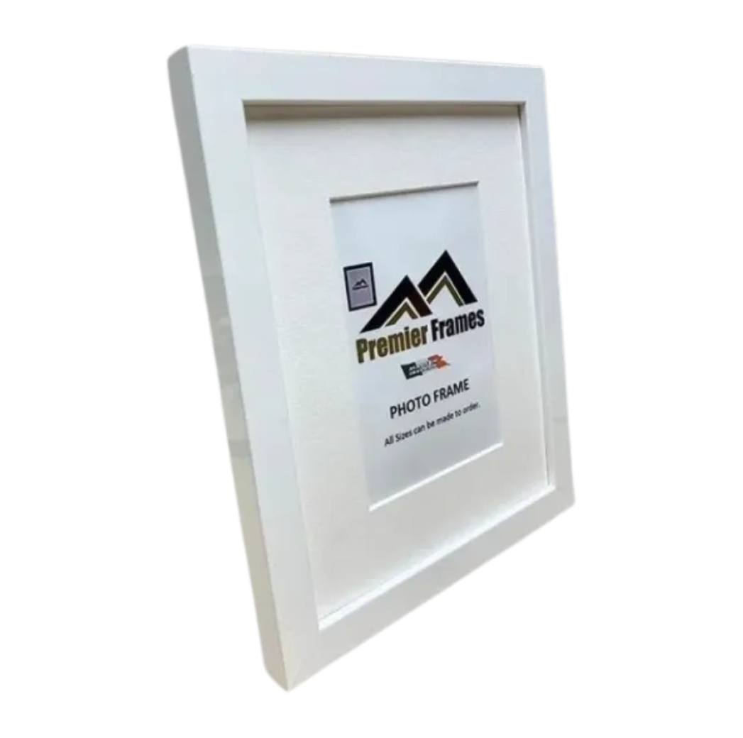 A102AWWM White Wood Grain Frame with 2